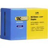 Tacwise 0309 Typ 90/30 mm Verzinkte Schmalrückenklammern, 5000 Stück