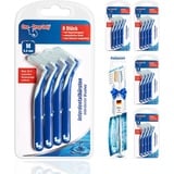 One Drop Only® - 5 x 8er Blister Interdentalbürsten 0,6 mm (M) + 1 Zahnbürste GRATIS/Interdentalbürste & Interdental Brush zur Zwischenzahnreinigung/beste Mundhygiene durch Dentalbürsten