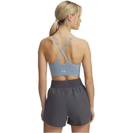 Under Armour Vanish Seamless Low Support Sport-BH Damen 466 harbor blue/white XL