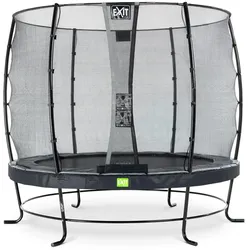 EXIT Elegant 253 (8,3ft) RUND + Sicherheitsnetz Economy schwarz