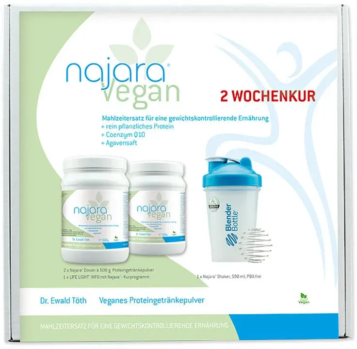 LL Najara Vegan Protein Shake 2 Wochenkur