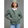 LAURA SCOTT Steppjacke LAURA SCOTT, Damen, Gr. 34, grün (dunkel grau grün), Web, Obermaterial: 100% Polyester. Futter: 100% Polyester.