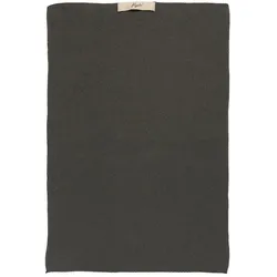 IB Laursen Geschirr Handtuch Mynte gestrickt, 60 x 40 cm, thunder grey
