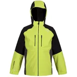 Regatta Hydrate VII Wasserdichte Jacke 3 in 1 Kinder (5-6 Jahre) (Kiwi glänzend, schwarz), Kiwi Brillant, Schwarz, 5-6 Jahre - 5-6 Jahre