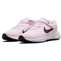 Nike Revolution 6 FlyEase Laufschuhe Kinder - pink foam Black, 38