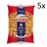 5x Pasta Divella 100% Italienisch N°22 Elicodali 500g