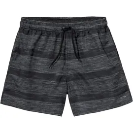 s.Oliver Badeshorts meliert grau/schwarz M