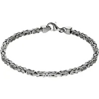 ZEEme Königskette Armband Silber 925 21 cm