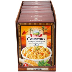 Dilek Couscous mittelgross 500 g, 7er Pack