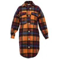 SURI FREY Wollmantel SFY Freyday (1-tlg) mit Umlegekragen blau|orange