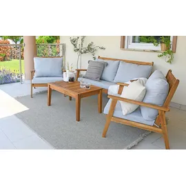 byLIVING Gartenlounge-Set 11-tlg. Beige