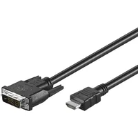 M-Cab 7300081 Videokabel HDMI Stecker - DVI-D Stecker 2,0