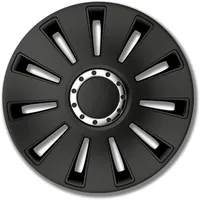 PETEX 531616 Radzierblenden / Radkappen Silverstone Pro Black 16 Zoll