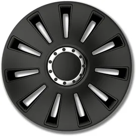 PETEX 531616 Radzierblenden / Radkappen Silverstone Pro Black 16 Zoll