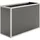 KGT Aluminium Hochbeet 130 121 x 45 x 77 cm Silber