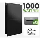Tepto 1000W Balkonkraftwerk MaxPower mit 1,6 kWh Speicher Anker 2 Pro
