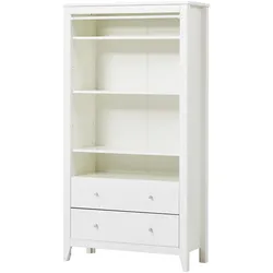 Tchibo - Schrank mit Schubladen - 87x42x169cm - weiß - Holz / Holz