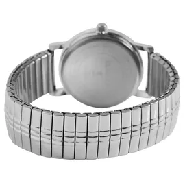 Classix 2700007 Herrenuhr mit Metallzugband silber-blau - Silber