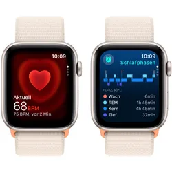 Apple Watch SE Aluminium Polarstern Polarstern 44mm One Size (145-220 mm Umfang) Polarstern GPS