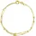 FIRETTI Schmuck Geschenk Armband Kugeln vergoldet 19 cm