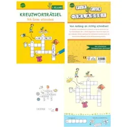 ARENA Übungsblock Lernen mit Kreuzworträtseln 17524-9 4Titel