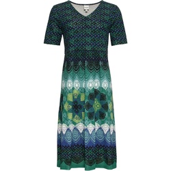 Viskose-Kleid, Druck jade, 48