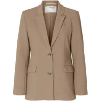 Selected Blazer - Camel / Detail Melange 40