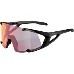Alpina Hawkeye QV Black Matt Fahrradbrille Sportbrille