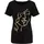 Aniston CASUAL T-Shirt in schwarz-goldfarben | Gr.: 40