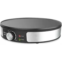 TAURUS Crepe&Fun pandekagemaskine 968384000, Fun Kitchen, Grau, Schwarz