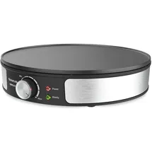 TAURUS Crepe&Fun pandekagemaskine 968384000, Fun Kitchen, Grau, Schwarz