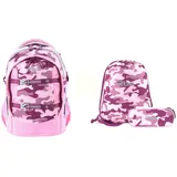 2be Camoflage 3-tlg. Pink