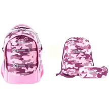 2be Camoflage 3-tlg. Pink