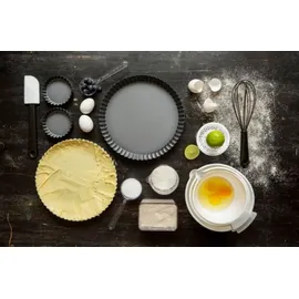 GASTROMAX Rührschüssel 3er-Set 3 Stück weiß