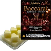 WonderWax Duftwachs Wax Melts für Duftlampe, 6 Herzen Duftmelt Wachsmelt Sojawachs Duftwachs Würfel für Raumdüfte, Wachs Duftöl Winter Indoor Schmelzen für Aromalampe Baccarat