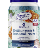 Dresdner Essenz Badesalz Erkältungszeit& Erholsame Nacht - 600.0 g