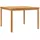vidaXL Garten-Esstisch 110 x 110 x 77 cm Massivholz Teak