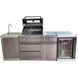 Buschbeck Outdoorküche Oxford BBQ Grill Gas Gasgrill 4 Brenner 19,2 kW