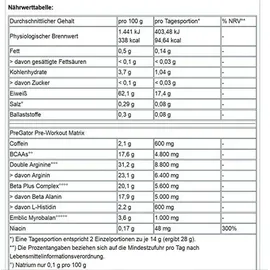 SRS Muscle Pregator Apfel Pulver 448 g