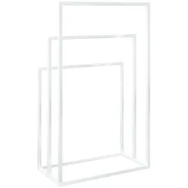 vidaXL Handtuchständer Freistehend Schwarz 48x24x78,5
