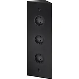 THEBO Ecksteckdose 320 mm Schwarz 3 St.