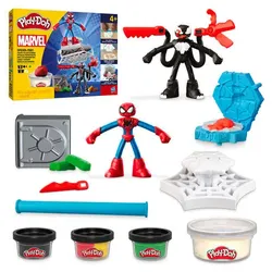Hasbro - Play-Doh Marvel Spider-Man Netz-Action Knetset