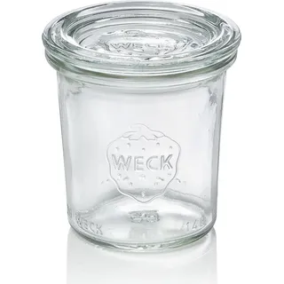Weck Mini-Sturzglas 12er-Karton 140 ml ohne Ringe und Klammern