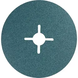 Zirkon Fiberscheibe Ø 100mm Z100 für hohen Abtrag auf Stahl