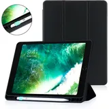 DEQSTER Slim Case für iPad 10.2" (7./8./9. Gen) Schwarz