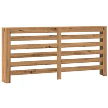 vidaXL Heizkörperverkleidung, Heizungsverkleidung Modernes Latten-Design, Heizkörperabdeckung für Wohnzimmer, Heizungsabdeckung, Artisan-Eiche Holzwerkstoff