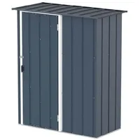 DURAMAXX Gerätehaus 1,48 x 0,68 m Schwarz