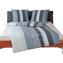 JANINE Davos 6456 silber 135 x 220 cm + 80 x 80 cm