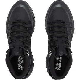 Jack Wolfskin Herren Wild Hike Texapore Mid Schuhe (Größe 45, schwarz)