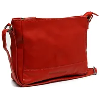 The Chesterfield Brand Weimar Umhängetasche Leder 24 cm rot